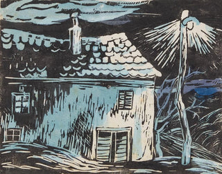 Anny Dollschein - Haus bei Nacht.webp