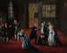 Farväl av Ludvig XVI till sin familj den 20 januari 1793 - Anonym — vy av konstverket