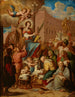Apothéose de Sainte Catherine - Anonym — vy av konstverket