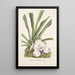 Reproduktion av målningen Collection d'orchidées Pl09 - Anonym