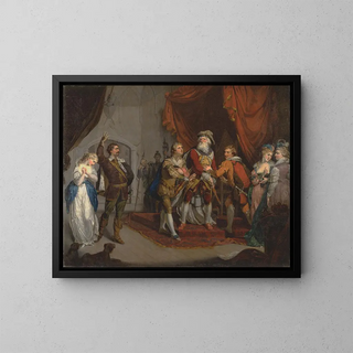 Anonymous - Cordelia Championed by the Earl of Kent from Shakespeares King Lear I i.webp