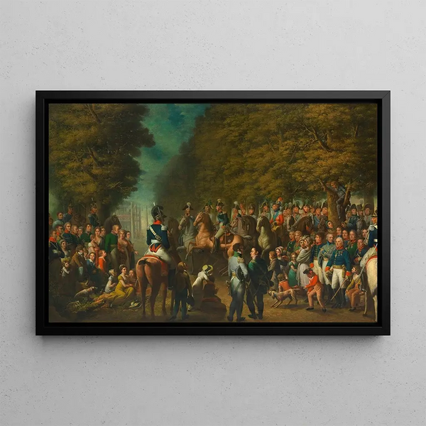 Anonymous - Das Militrfest im Prater am 18 Oktober 1814.webp