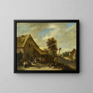 Anonymous - Farmers Outside of a Tavern.webp