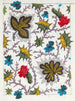 Motif floral för textiltryck Pl VII - Anonym — vy av konstverket