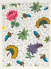 Motif floral för textiltryck Pl VIII - Anonym — vy av konstverket