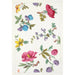 Reproduktion av målningen Motif floral för textiltryck Pl XIII - Anonym