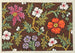 Motif floral för textiltryck Pl XXXIII - Anonym — vy av konstverket