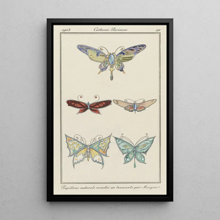 Anonymous - Journal des Dames et des Modes Costumes Parisiens 1913 No 88 Papillons naturels monts.webp