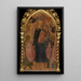 Reproduktion av målningen Vierge avec anges et saints - Anonyme