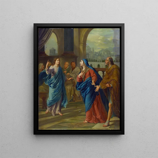 Anonymous - Mary and Joseph Find the TwelveYearOld Jesus in the Temple.webp