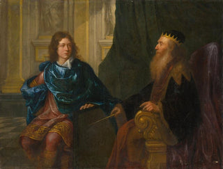 Anonymous - Old Testament Scene Solomon and King David.webp