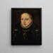 Elizabeth I:s porträtt, drottning av England 1503-1603 - Anonym — inramlat konstverk på väggen