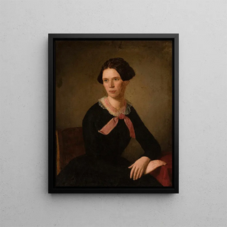 Anonymous - Portrait of Leokadia Krupska sister of Bonifacy.webp