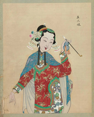 Anonymous - Portrait of Peking opera character 10.webp