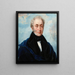 Porträtt av prins Adam Jerzy Czartoryski 1770-1861 - Anonym — inramlat konstverk på väggen