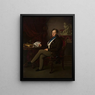 Anonymous - Portrait of Wadysaw Branicki seated with a letter in his hand.webp