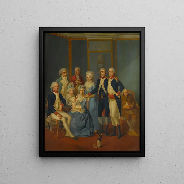 Anonymous - Portrait of a Military Family.webp