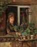 L'amant des fleurs - Anonym — vy av konstverket