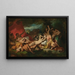 Scène bacchante - Anselm Feuerbach — inramlat konstverk på väggen