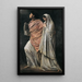Orfeus och Eurydice - Anselm Feuerbach — inramlat konstverk på väggen