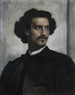 Självporträtt - Anselm Feuerbach — vy av konstverket