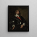 Ett porträtt av Sir Robert Howard - Antoine van Dyck — inramlat konstverk på väggen