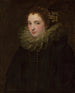 Porträtt av en adelskvinna - Antoine van Dyck — vy av konstverket