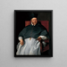 Biskop Jan Van Malderen - Antoine van Dyck — inramlat konstverk på väggen