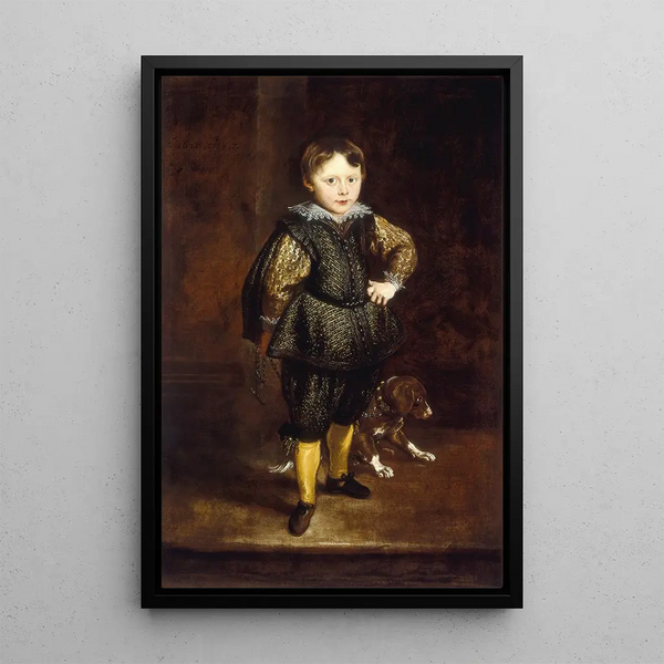 Reproduktion av målningen Filippo Cattaneo - Antoine van Dyck