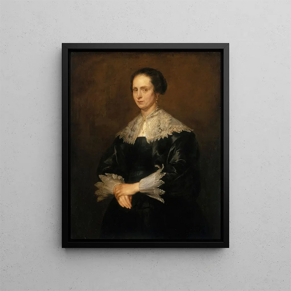 Helena Tromper Du Bois - Antoine van Dyck — inramlat konstverk på väggen