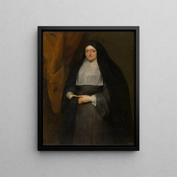 Infante Isabelle Clara Eugenia - Antoine van Dyck — inramlat konstverk på väggen