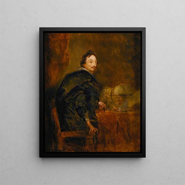 Lucas van Uffele - Antoine van Dyck — inramlat konstverk på väggen