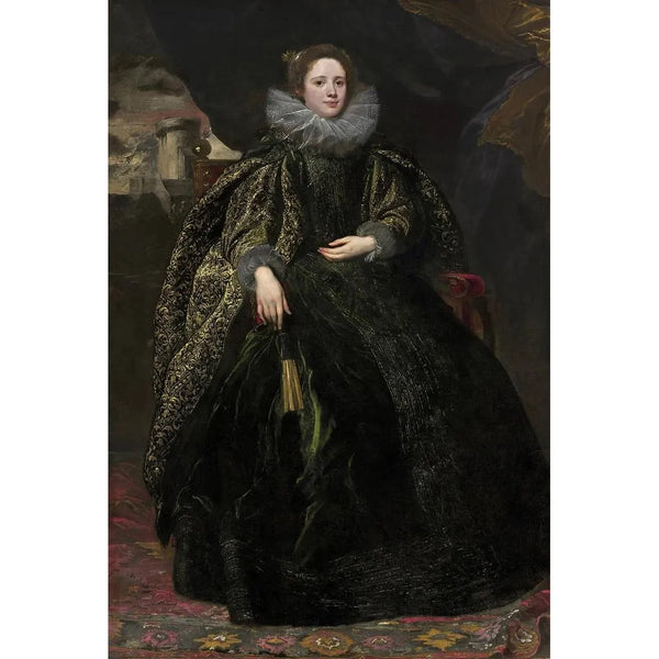 Marquise Balbi - Antoine van Dyck — inramlat konstverk på väggen