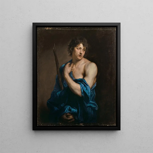 Paris - Antoine van Dyck — inramlat konstverk på väggen