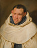 Porträtt av en karmelitmunk huvud och axlar - Antoine van Dyck — vy av konstverket