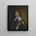 Portrait de George Baron Goring - Antoine van Dyck — inramlat konstverk på väggen