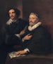 porträtt av gravörerna Pieter De Jode den äldre och Pieter De Jode den yngre - Antoine van Dyck — vy av konstverket