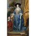 Reine Henriette Marie med Sir Jeffrey Hudson - Antoine van Dyck — vy av konstverket
