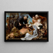 Samson och Dalila - Antoine van Dyck — inramlat konstverk på väggen