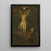 Reproduktion av målningen La Crucifixion avec sainte Rosalie - Antoine van Dyck