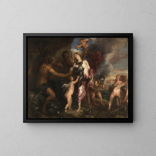 Anthony van Dyck - Thetis receives the new armour for Achilles in Vulcans forge.webp