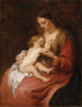 Vierge à l'Enfant - Antoine van Dyck — vy av konstverket