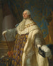 Louis XVI av Frankrike i kröningsdräkt - Antoine-François Callet — vy av konstverket