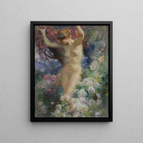 Antoine Calbet - Parmi les roses.webp