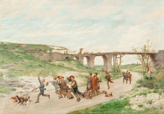 Antoine Edouard Joseph Moulinet - Children at play.webp