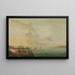 Vue des Dardanelles - Antoine van der Steen — inramlat konstverk på väggen