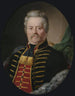 en adelsman i hussaruniform - Anton Ebert — vy av konstverket