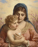 Vierge à l'Enfant - Anton Ebert — vy av konstverket