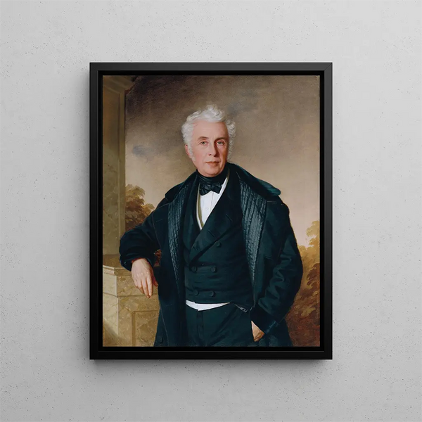 Jacob Rainhart - Anton Einsle — inramlat konstverk på väggen