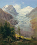 Le glacier Pal - Anton Hansch — vy av konstverket